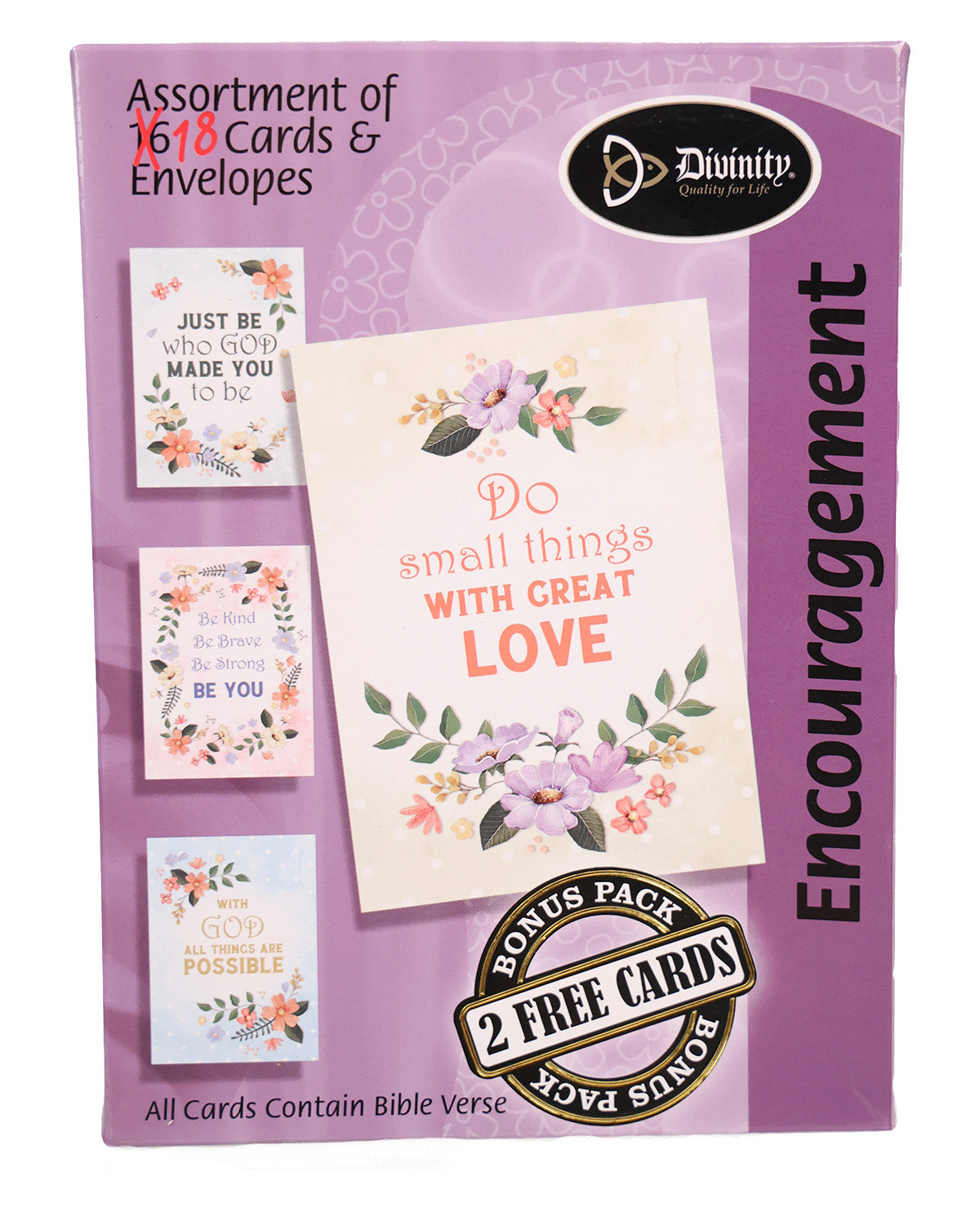 18 Count Encouragement Cards