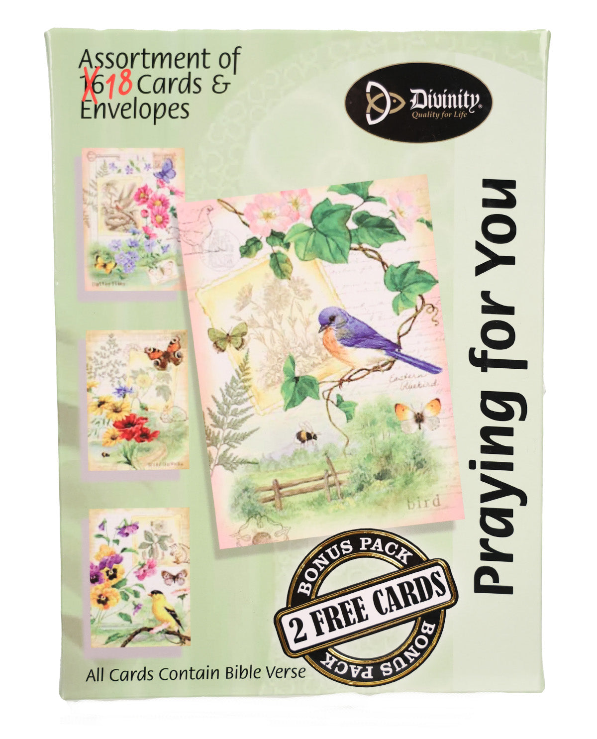 18 Count Praying For You Cards