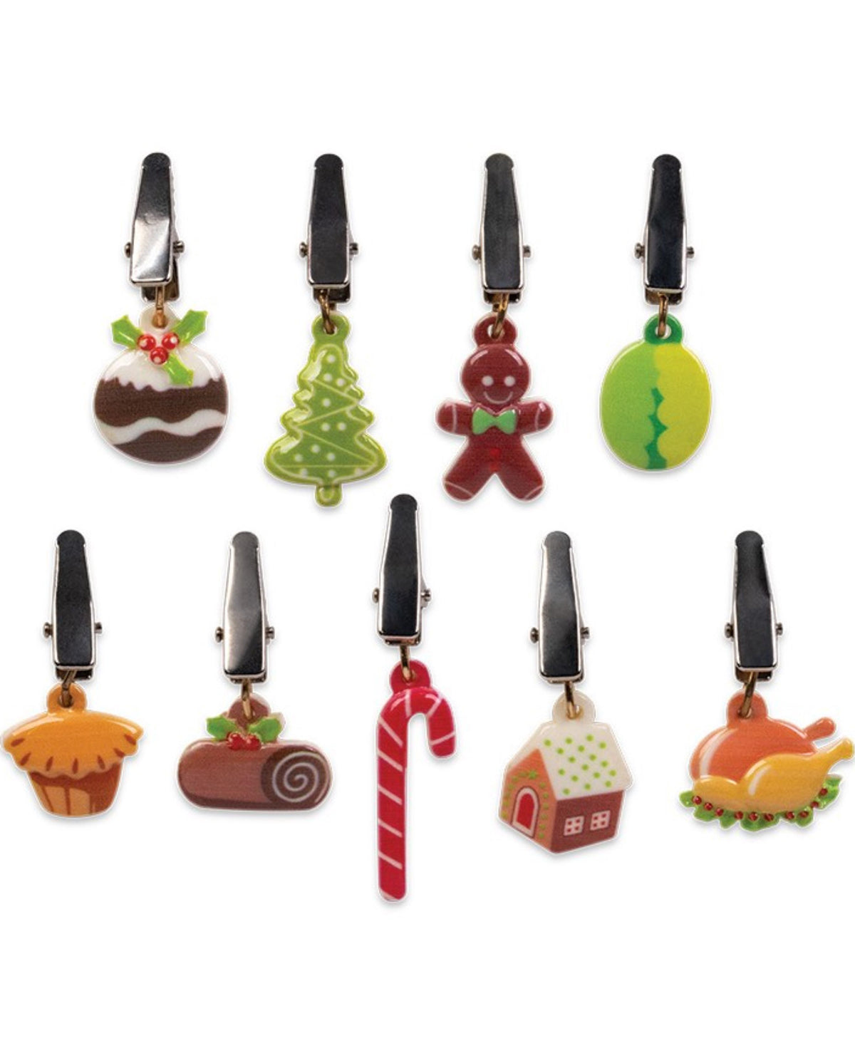 9 PIECE HAIR ORNAMENTS