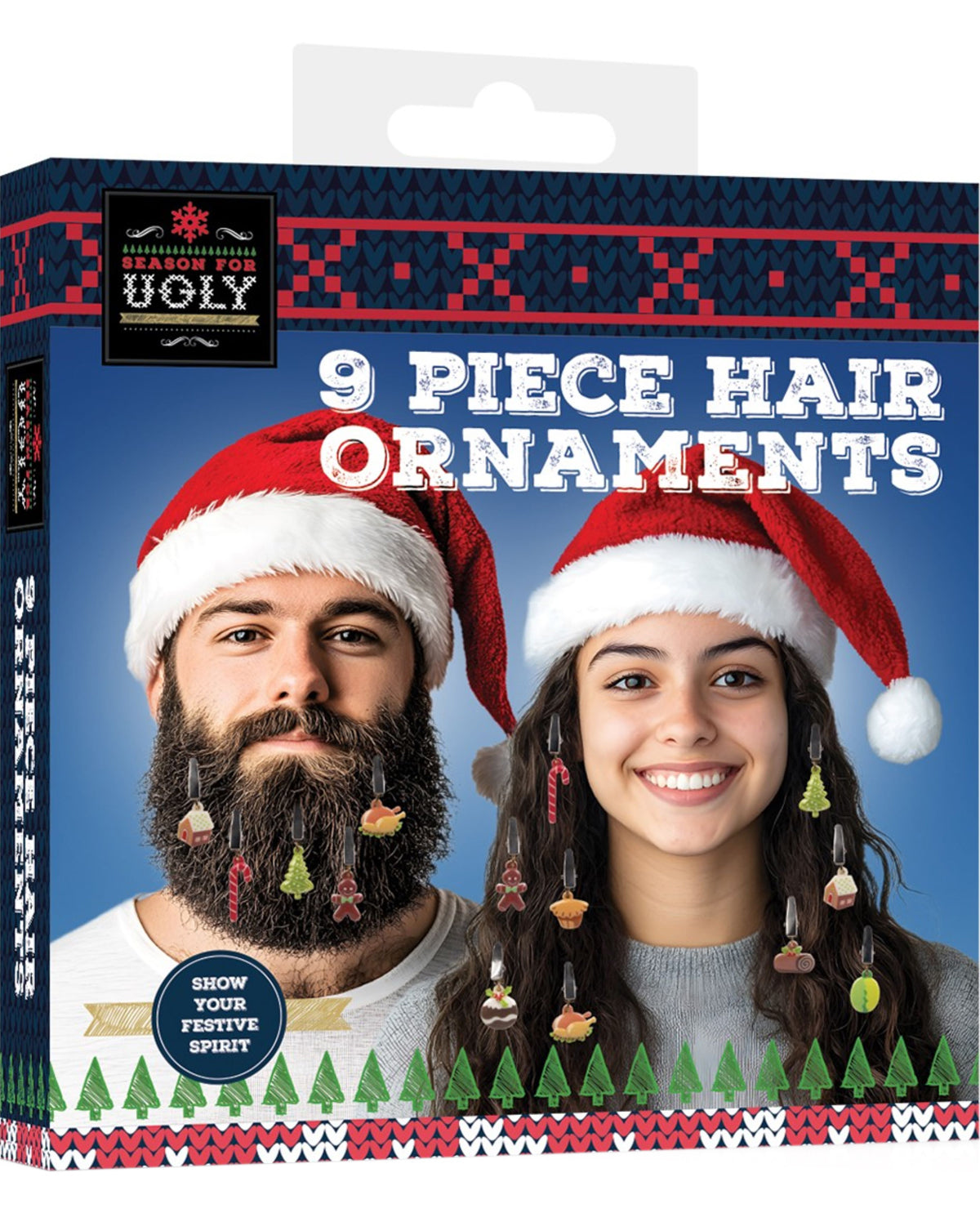 9 PIECE HAIR ORNAMENTS