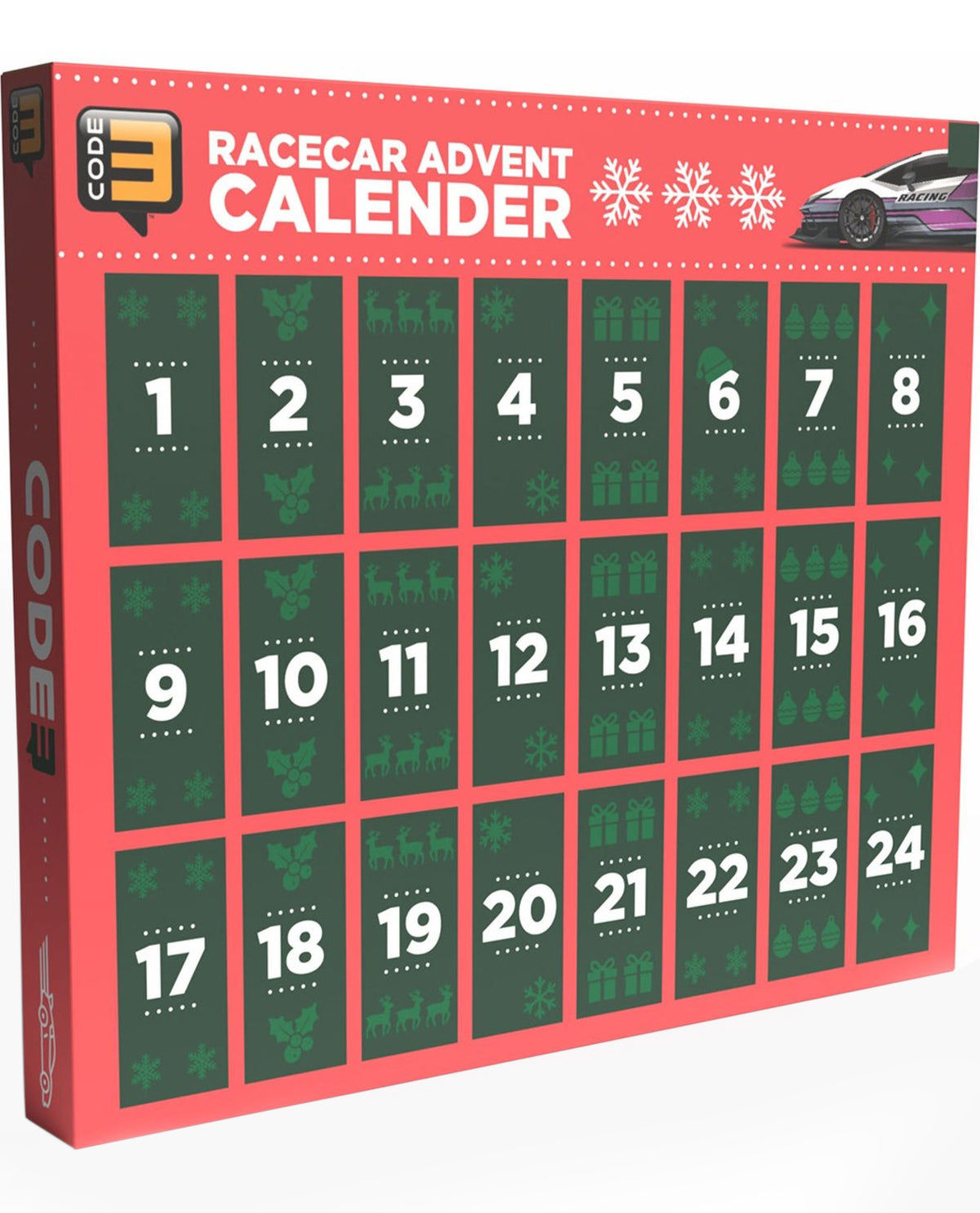Race Car Advent Calendar