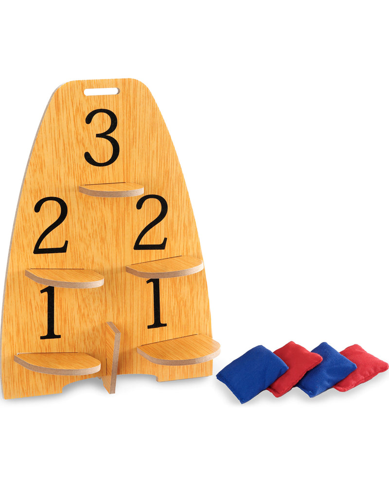 Desktop Shelf Toss Bean Bag Game