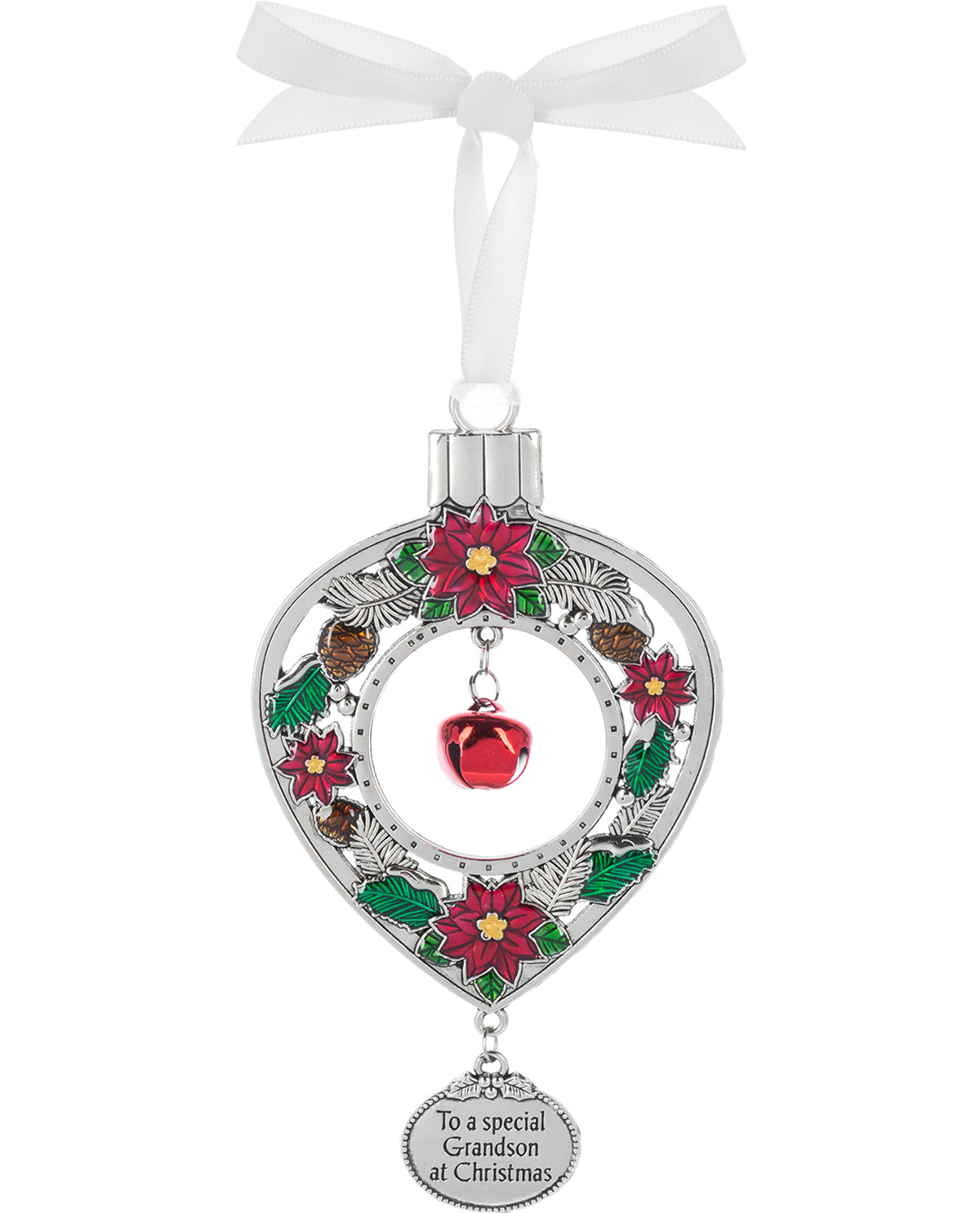 Ornament- To a special grandson at Christmas.
