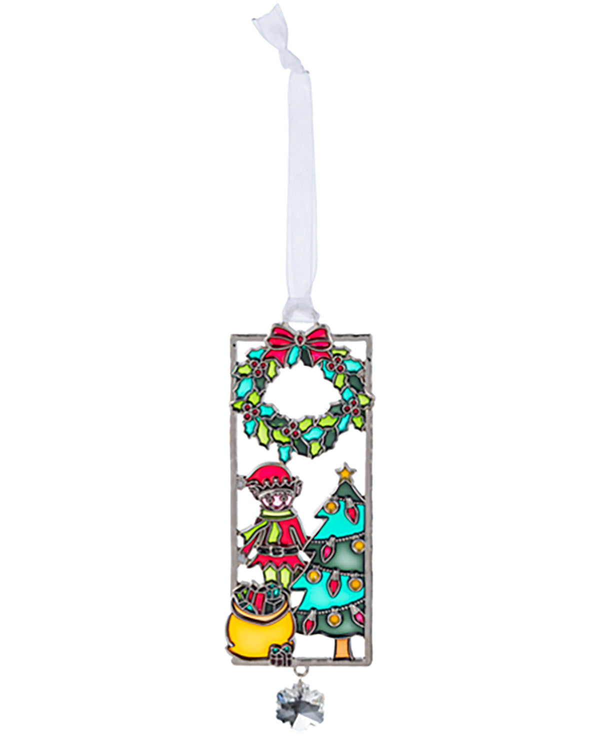 Stained Glass Window Christmas Ornament