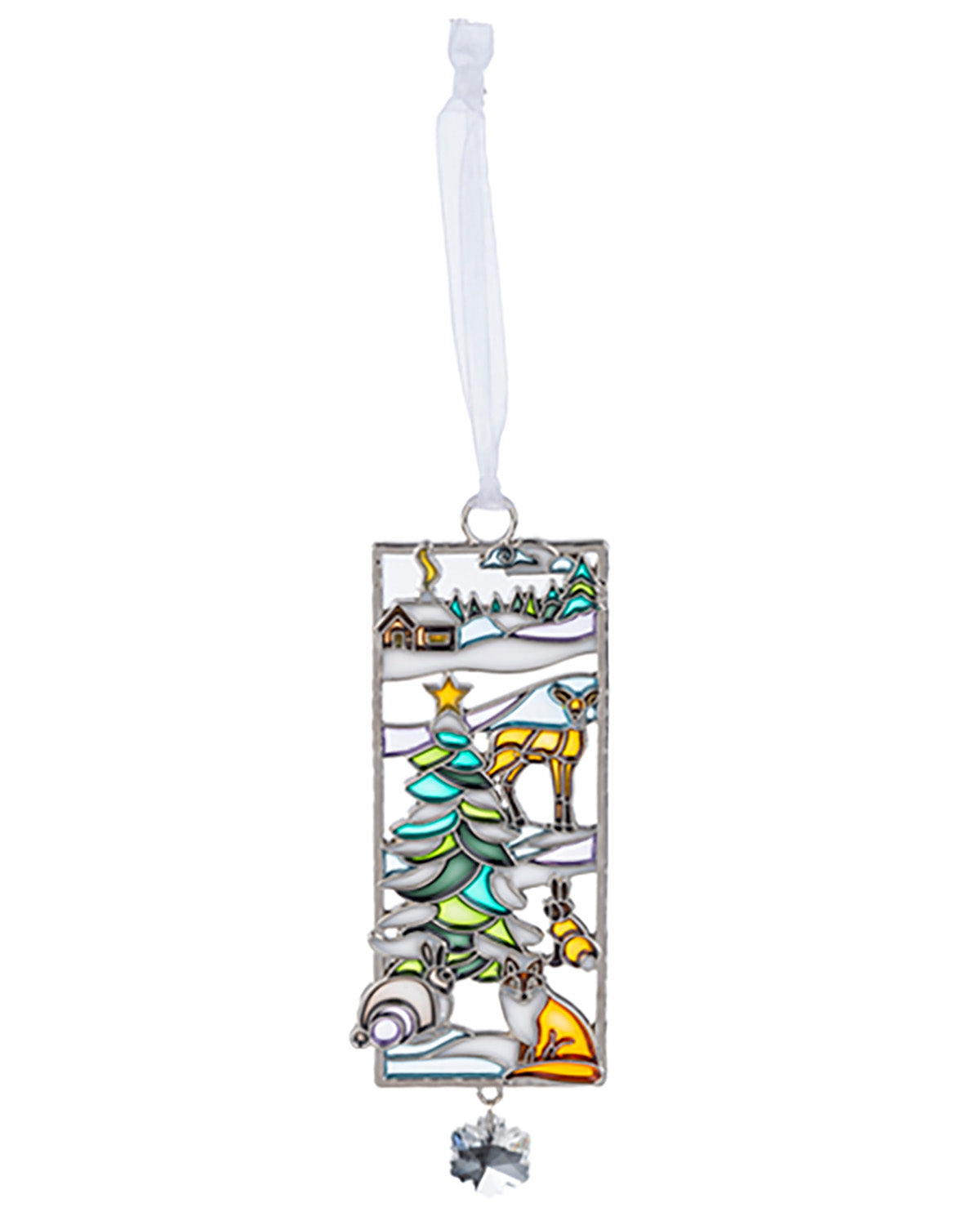 Stained Glass Window Christmas Ornament