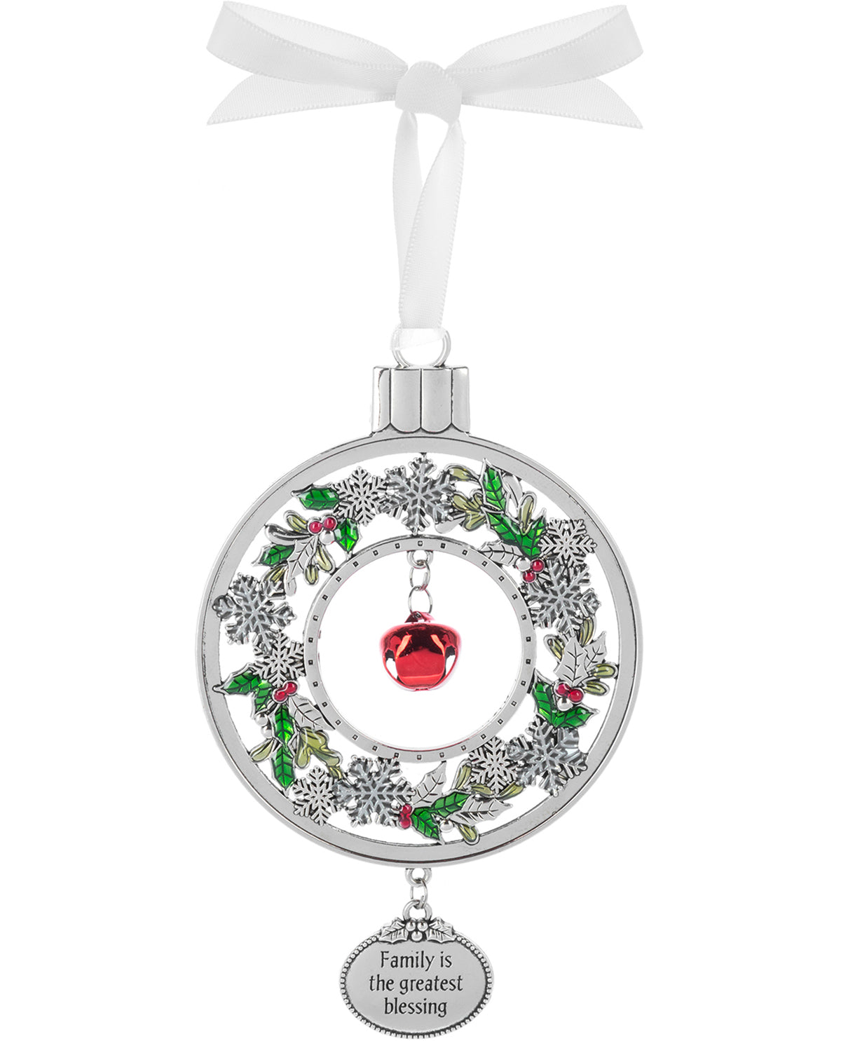 Ornament- Family is the greatest blessing.