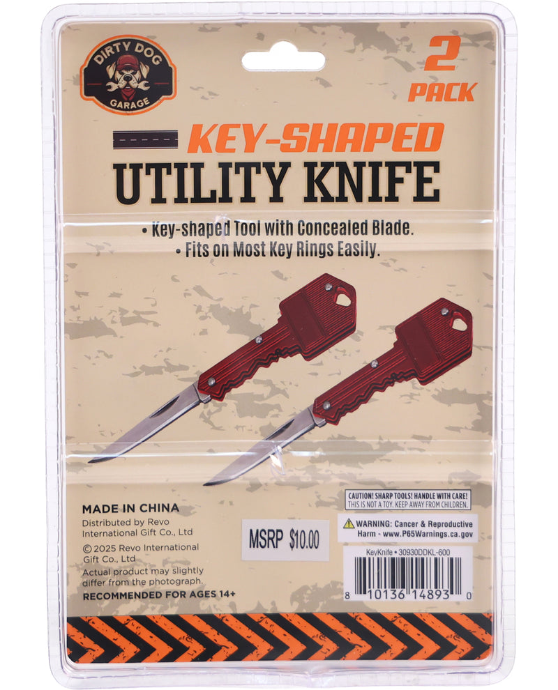 Key-Shaped Utility Knife