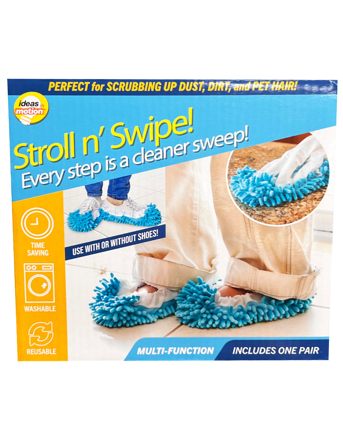 Stroll-N-Swipe Mop Slippers