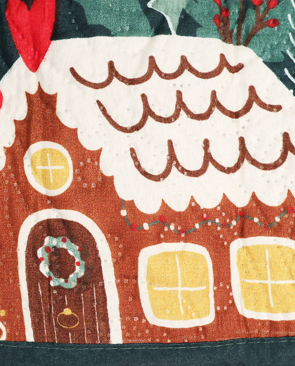 King Gingerbread Village 3-Piece Quilt Set