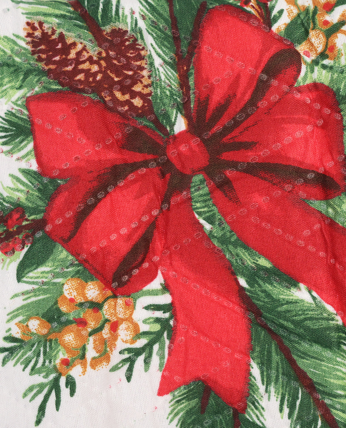 King Christmas Bows 3pc Quilt