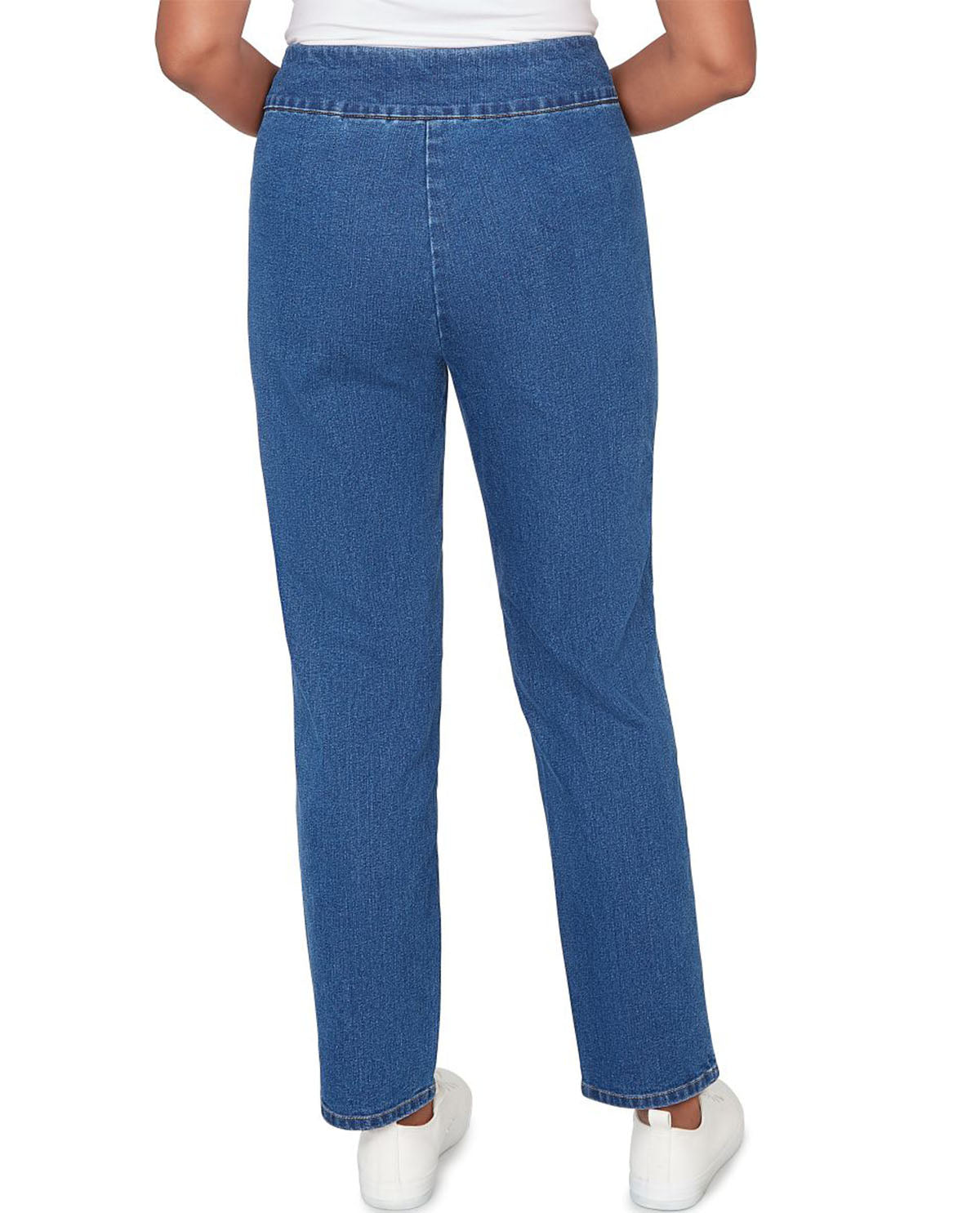 Alfred Dunner Petite Austin Proportioned Short Pant Medium Indigo