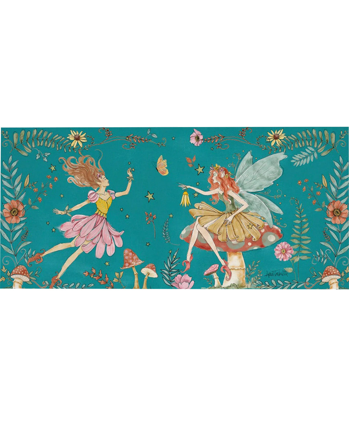 Garden Of Wonder Teal Sassafras