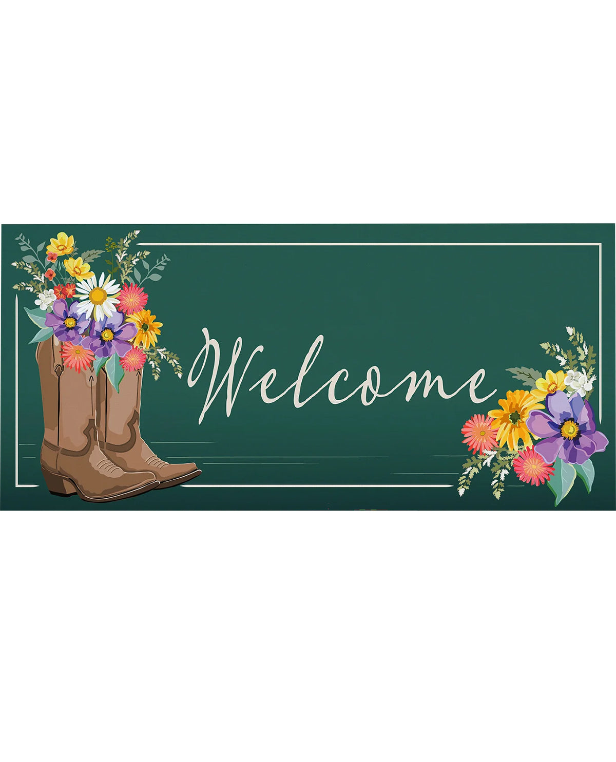 Boots And Bow Floral Sassafras