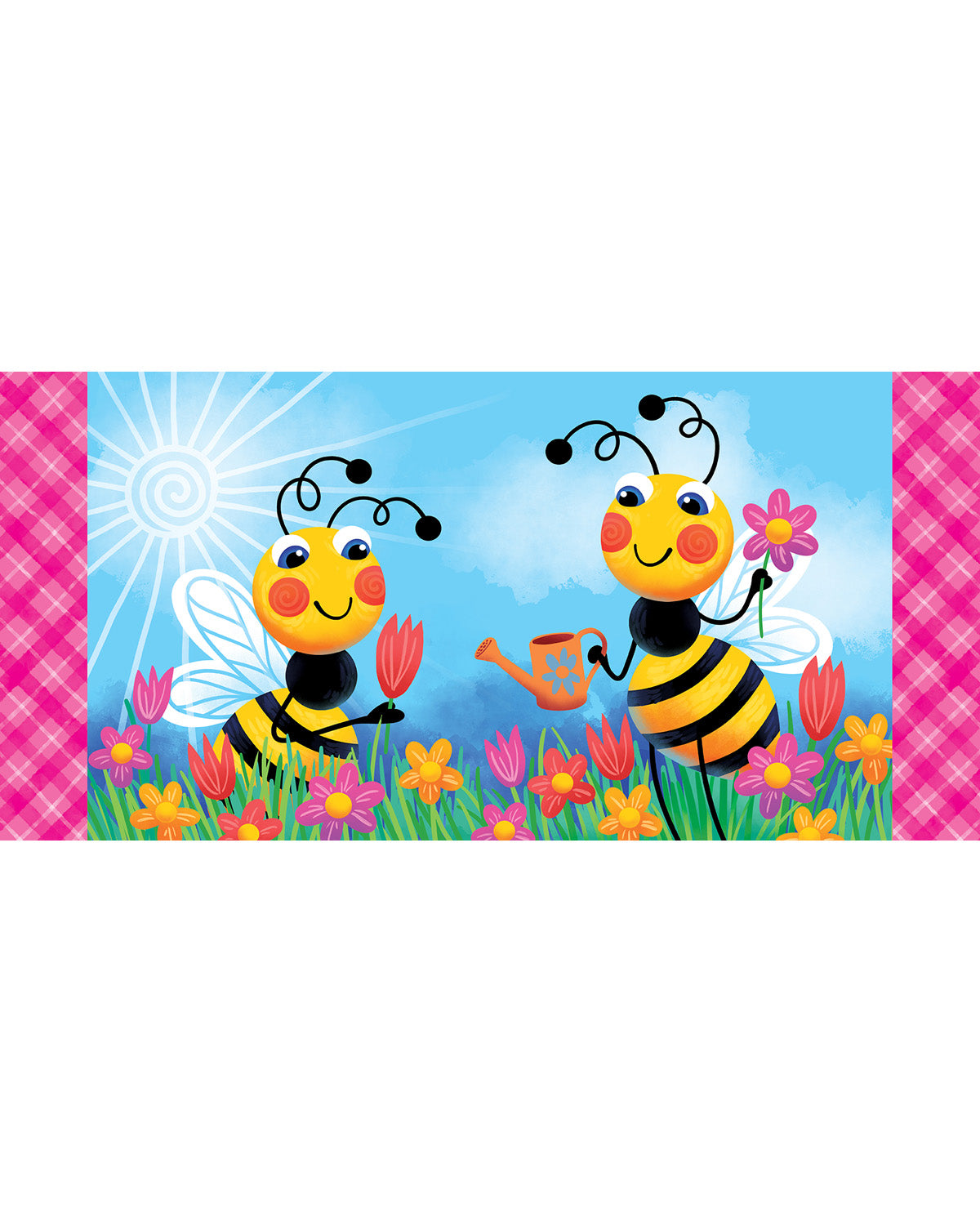 Evergreen Bee Tending Garden Sassafras Switch Mat