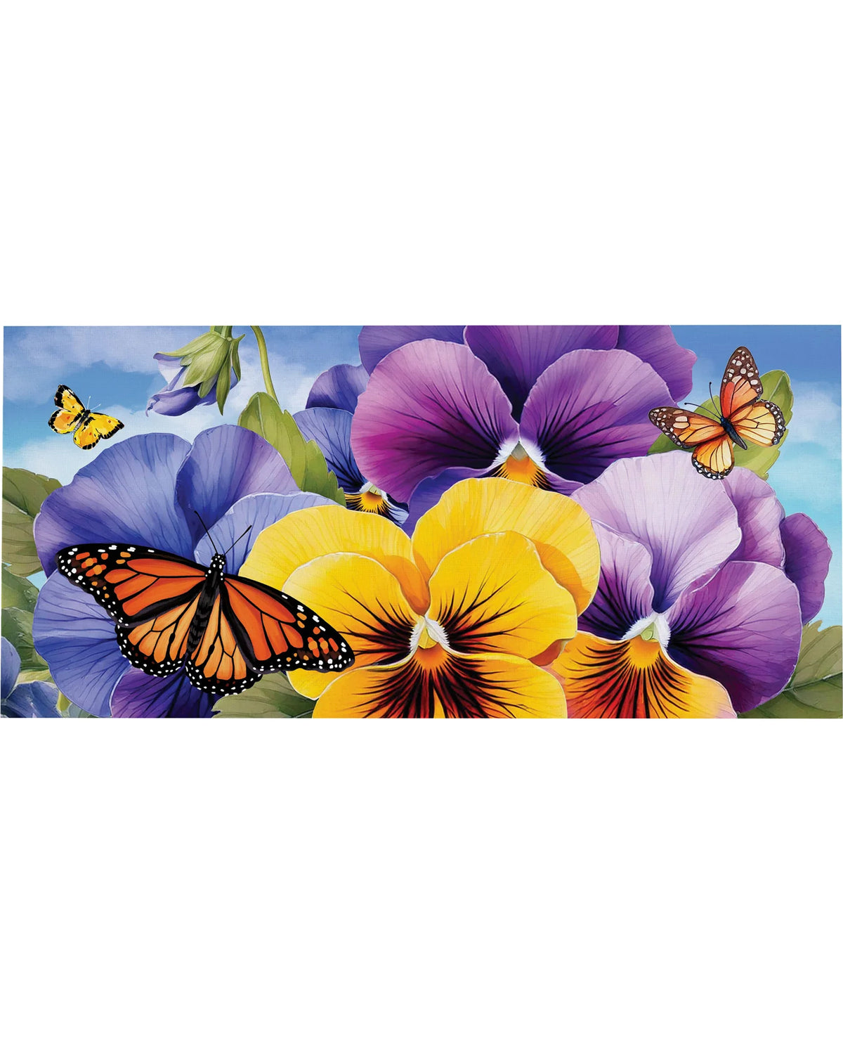 Pansies & Butterflies Sassafras