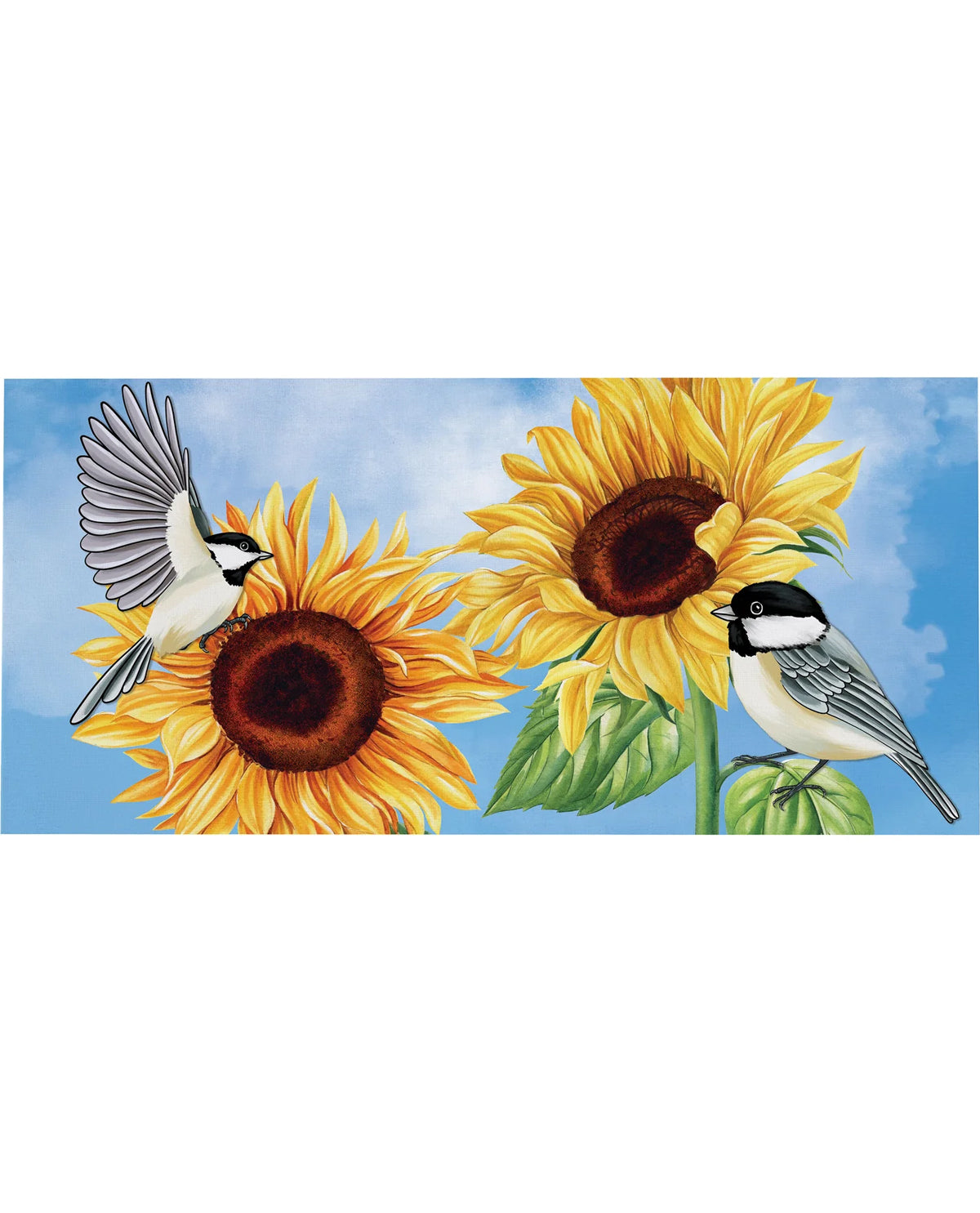 Sunflower Chickadees Sassafras