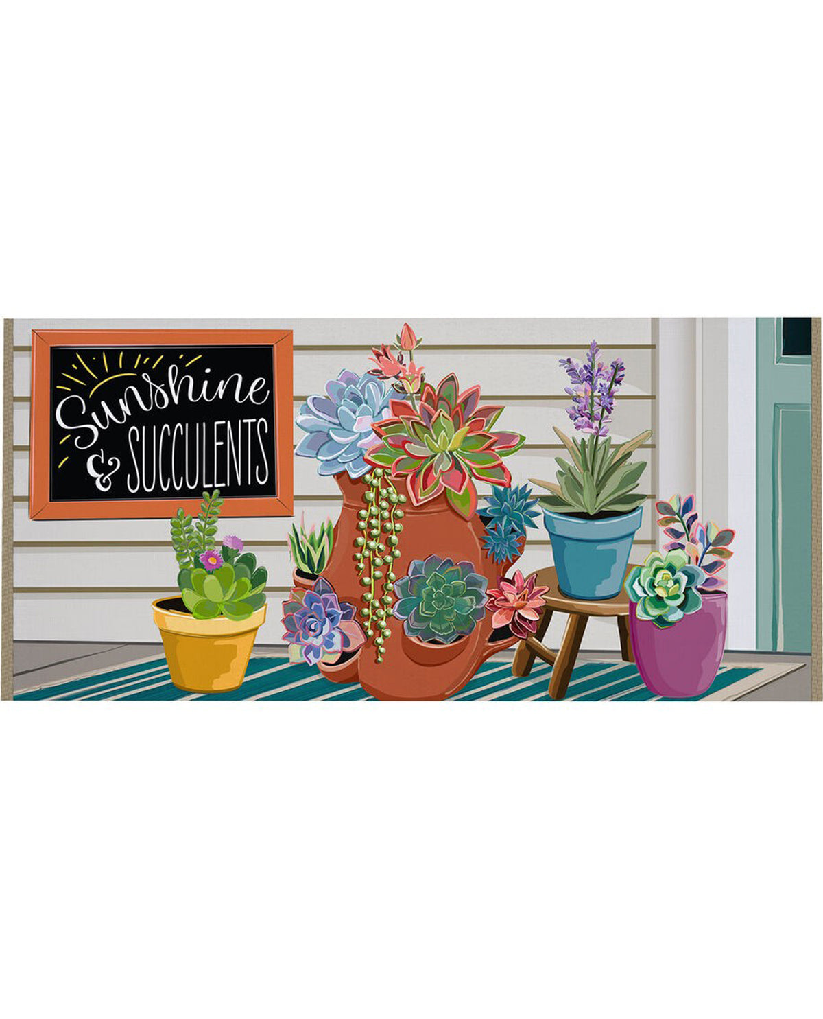 Succulent In Strawberry Pot Sassafras