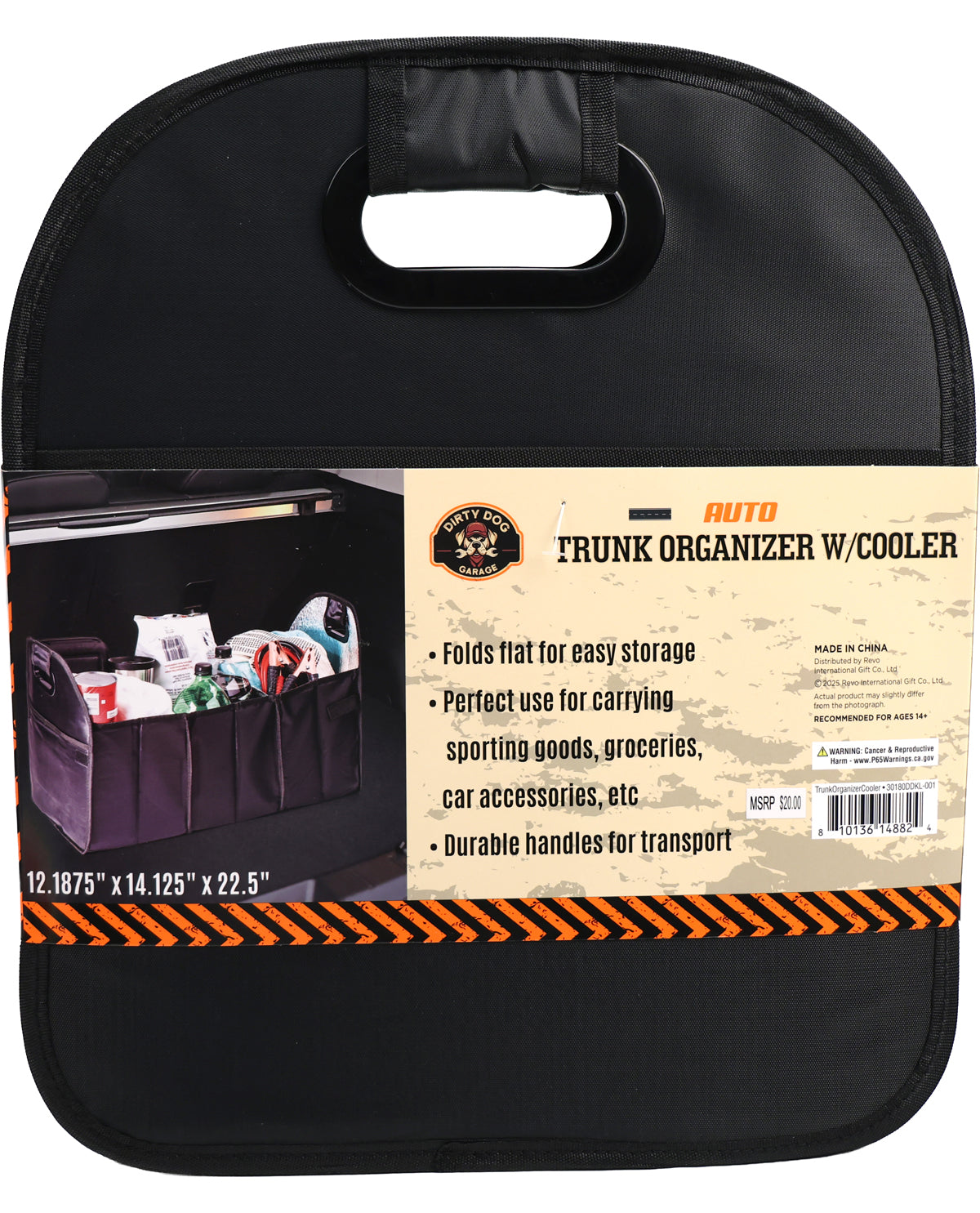 Auto Trunk Organizer with Cooler