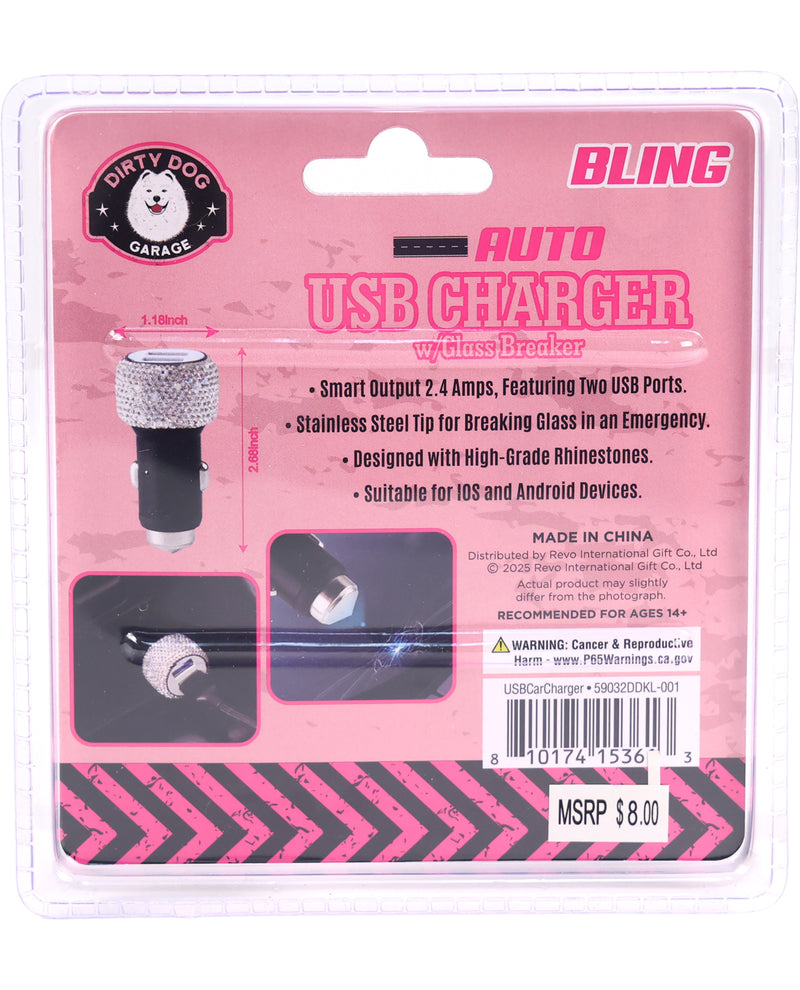 Bling USB Car Charger