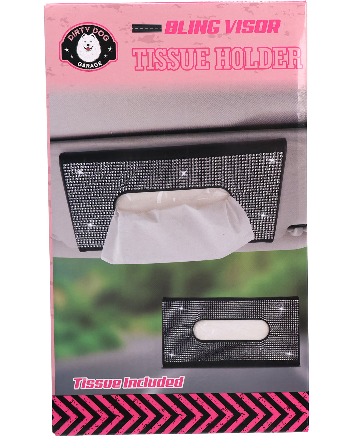 Bling Auto Visor Tissue Holder