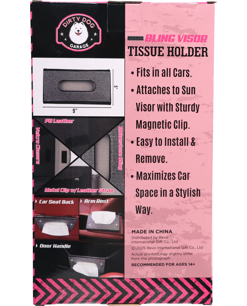 Bling Auto Visor Tissue Holder