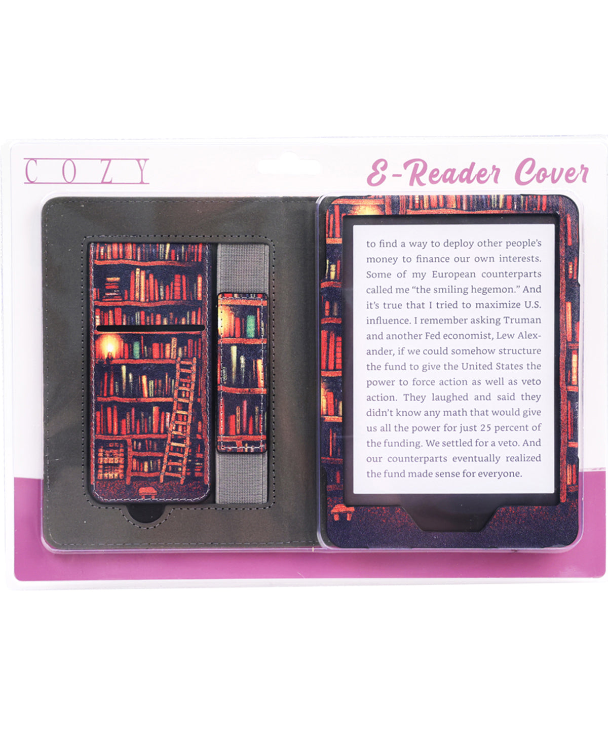 Enchanted Library Kindle E-Reader Protective Case
