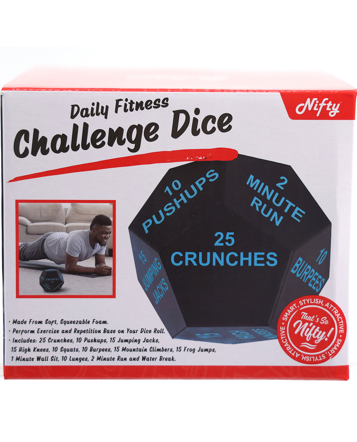 Daily Fitness Challenge Dice