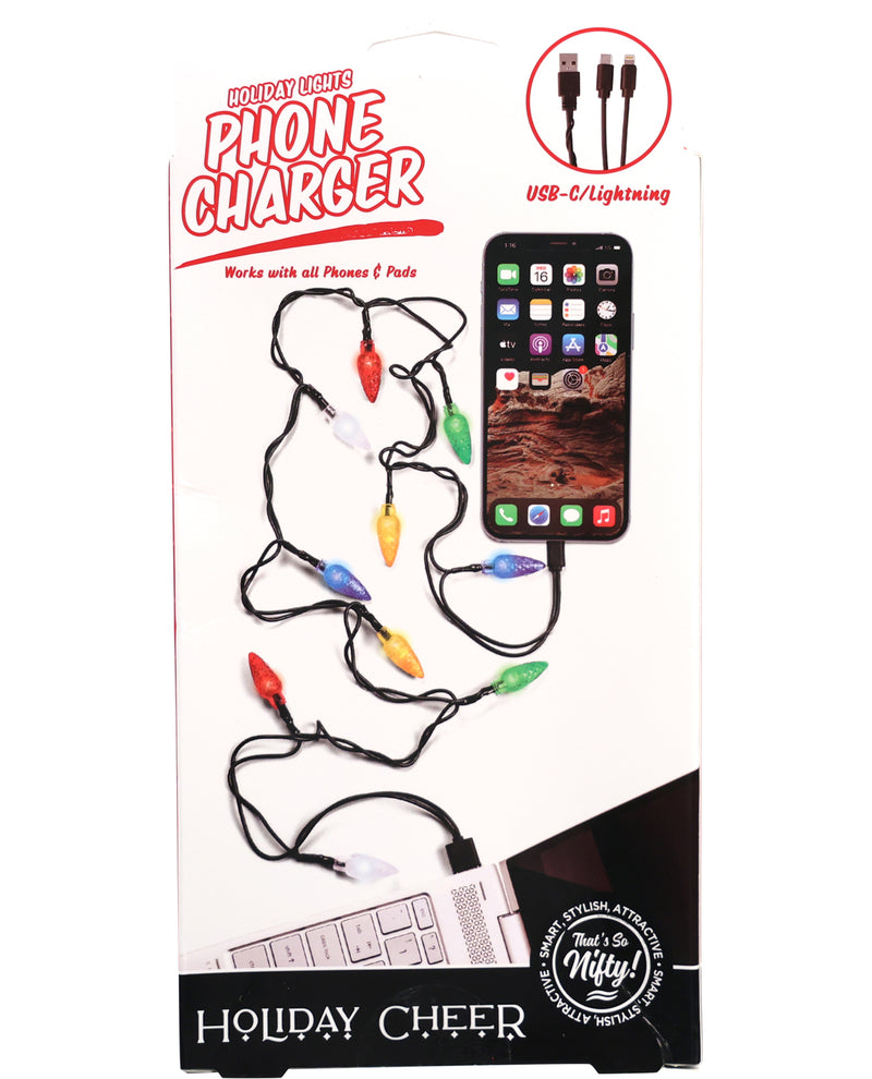 Holiday Lights Phone Charger