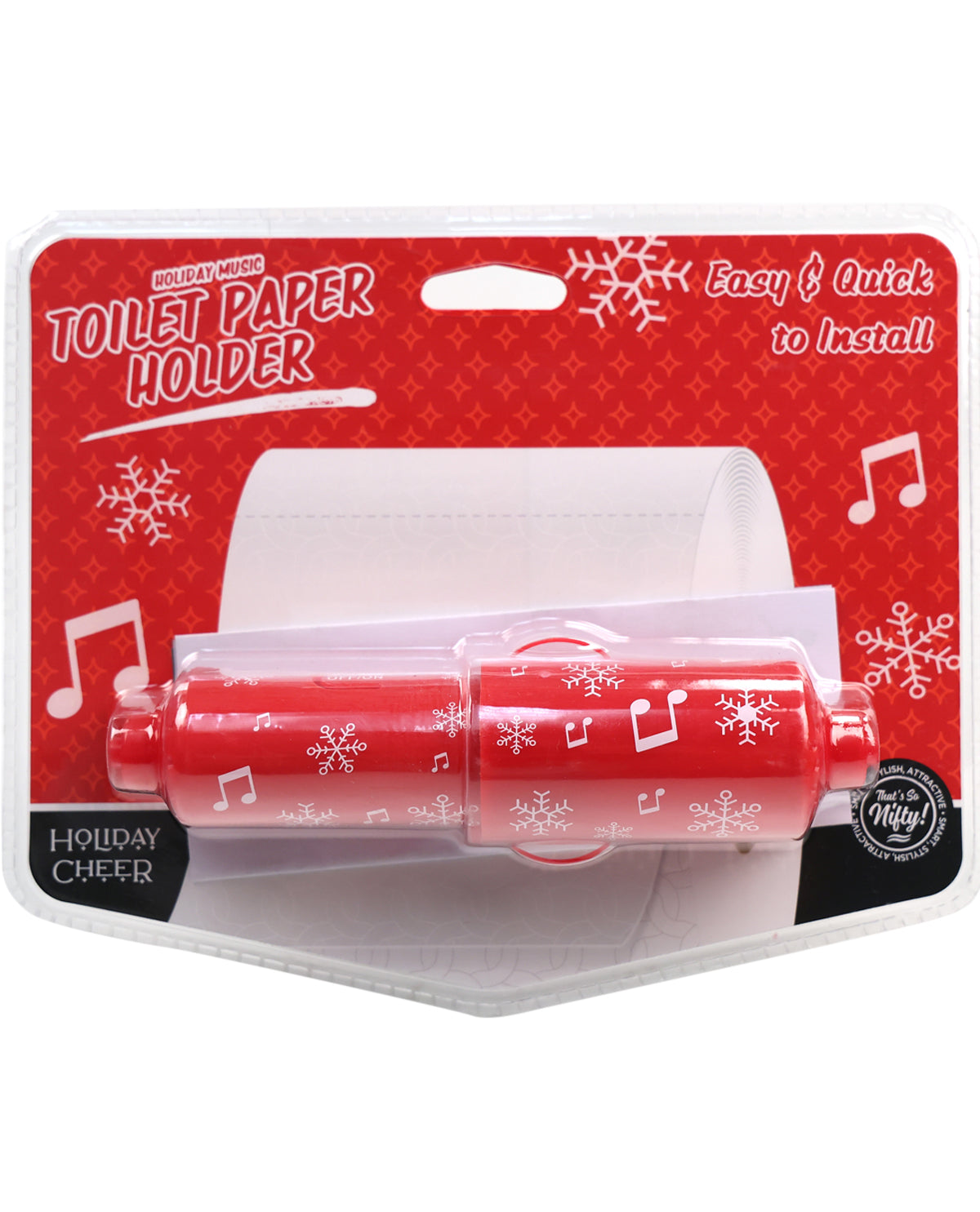 Holiday Music Toilet Paper Holder