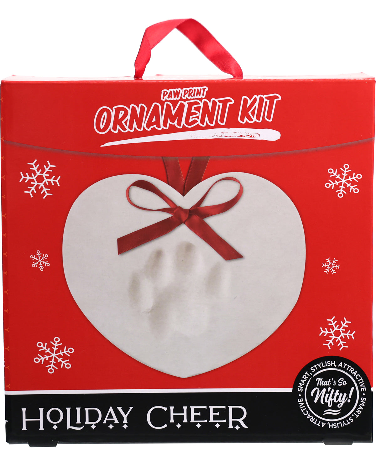Paw Print Heart-Shaped Ornament Kit