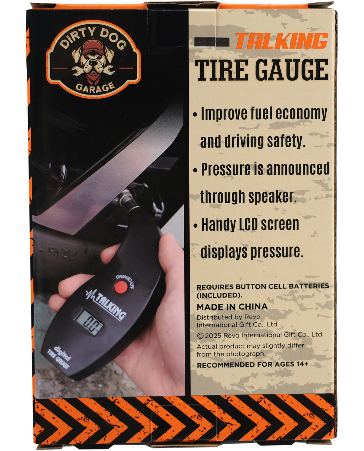 Talking Tire Gauge