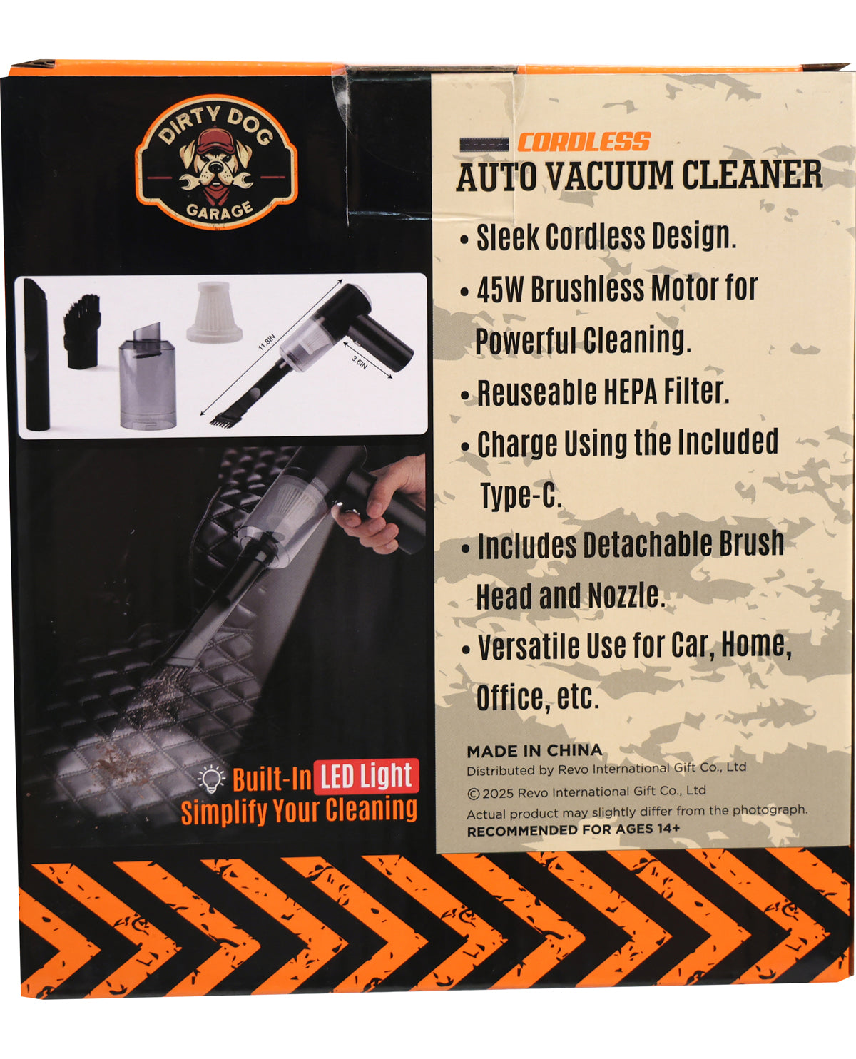 Cordless Auto Vacuum Cleaner