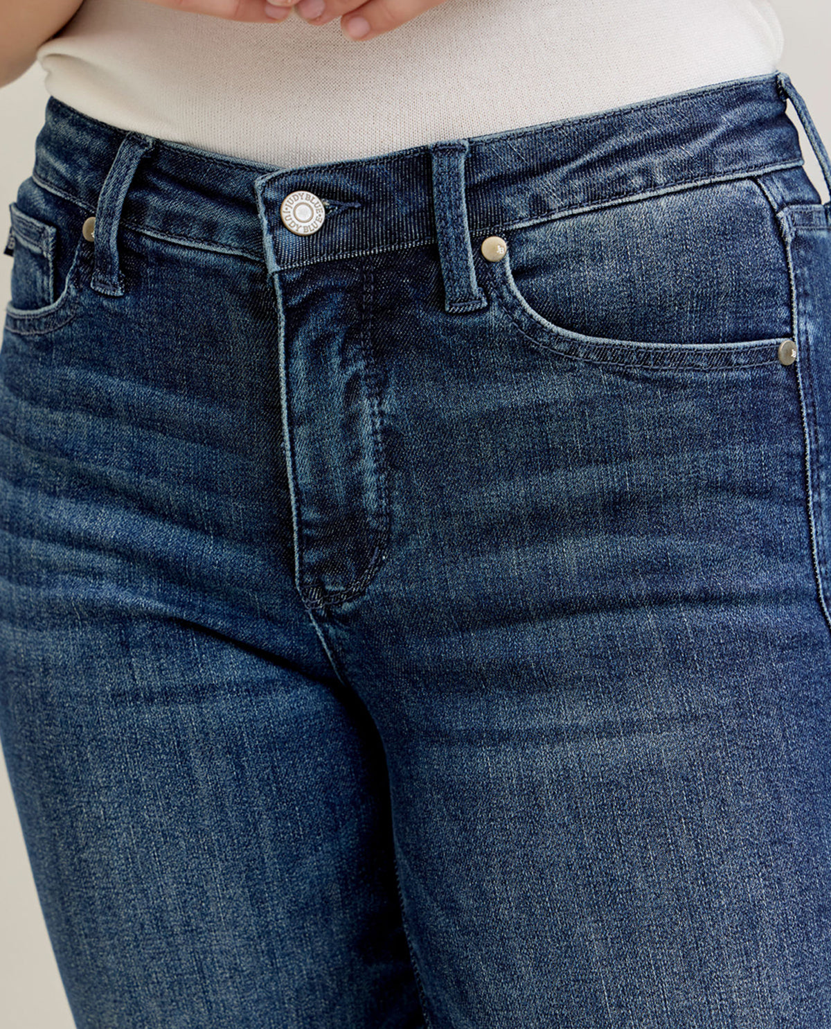 Judy Blue Mid-Rise Tummy Control Jeans