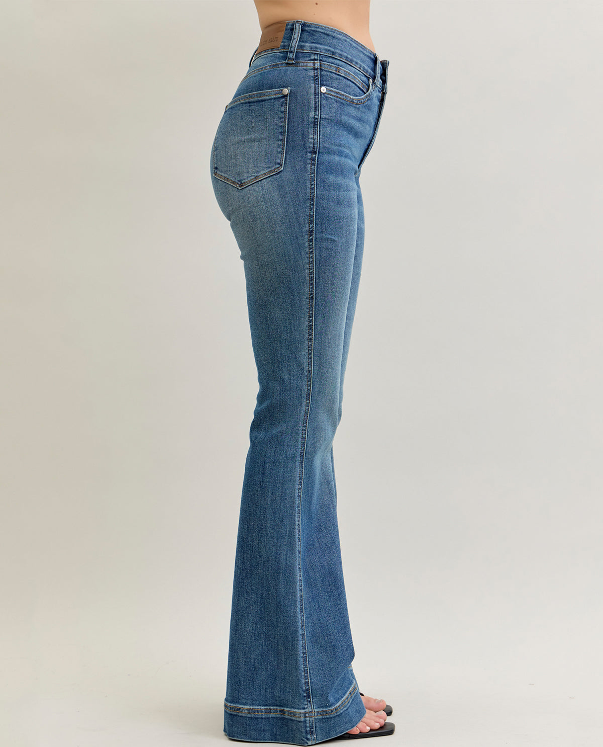 Judy Blue High Waist Tummy Control Flare Jeans