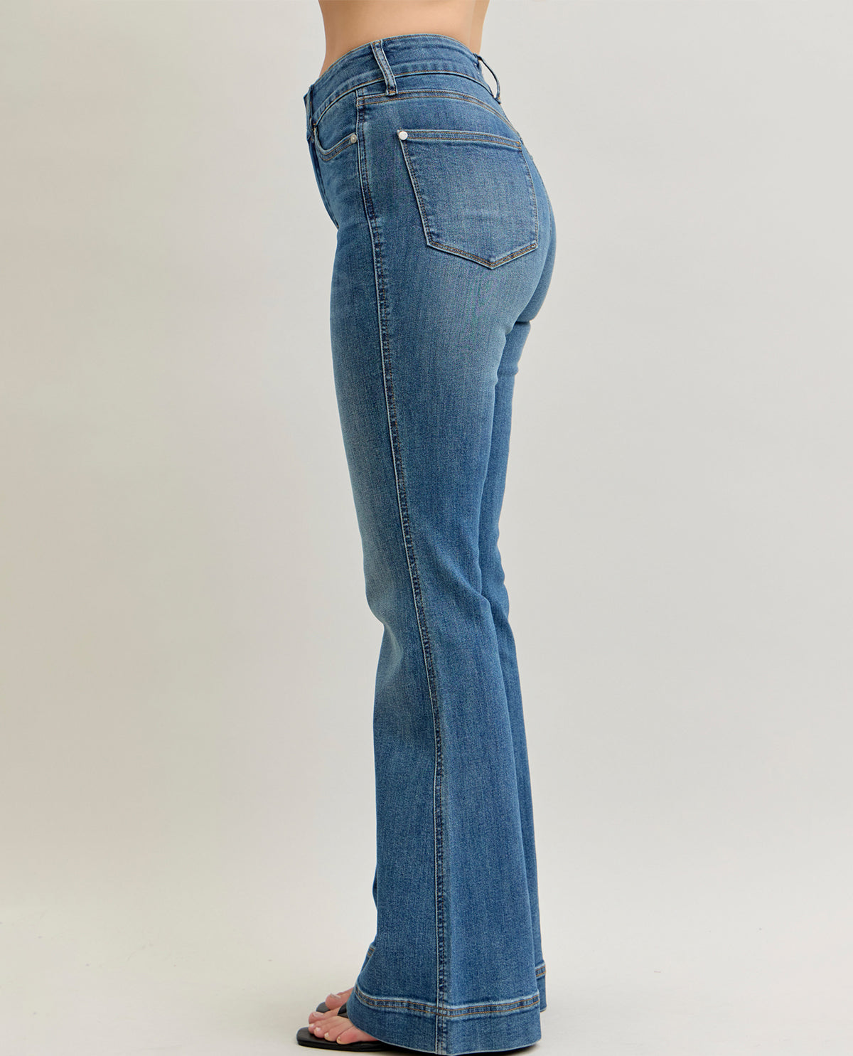 Judy Blue High Waist Tummy Control Flare Jeans