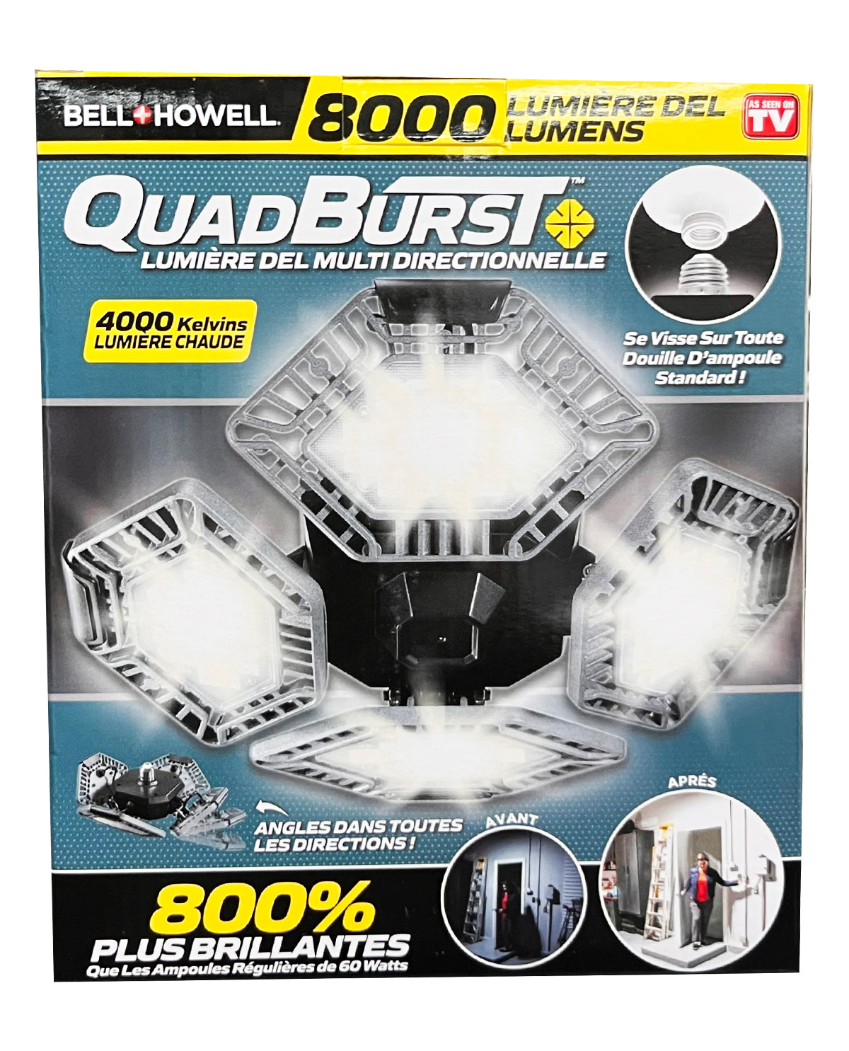 B&H Quadburst 8000 Lumens