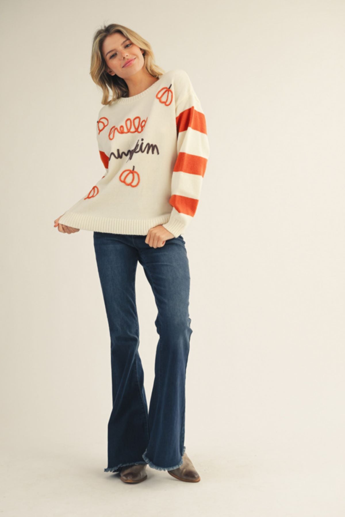 Hello Pumpkin Sweater