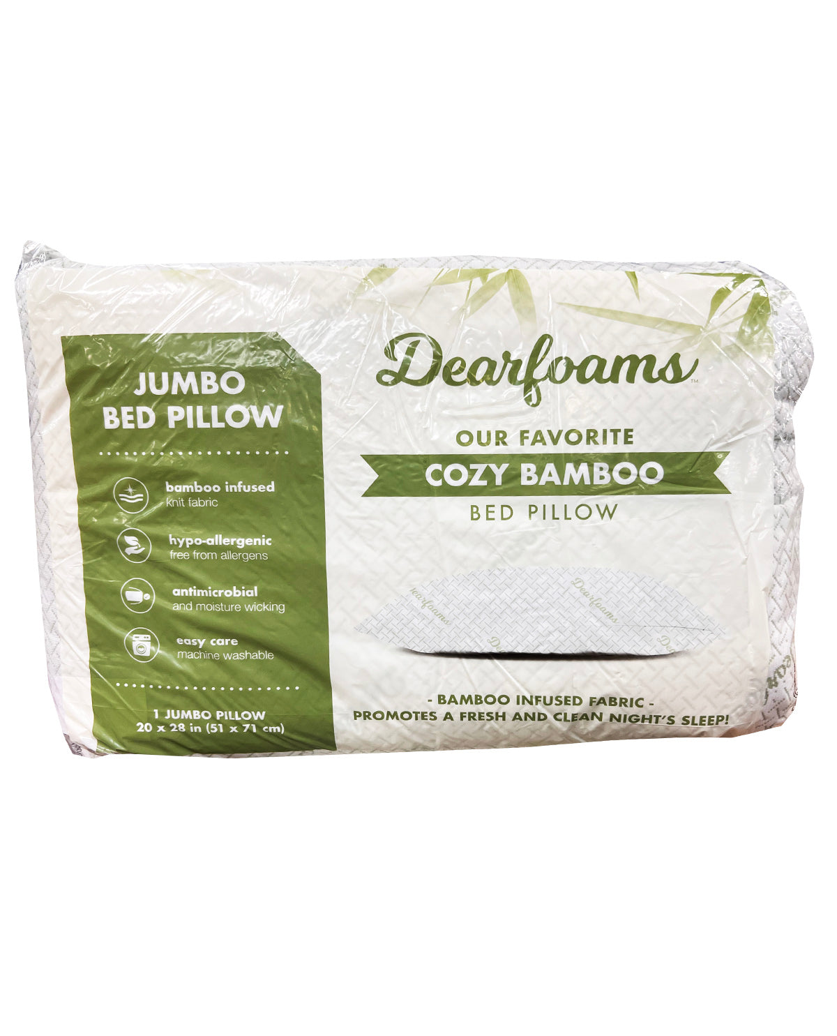 Dearfoam Bamboo Pillow