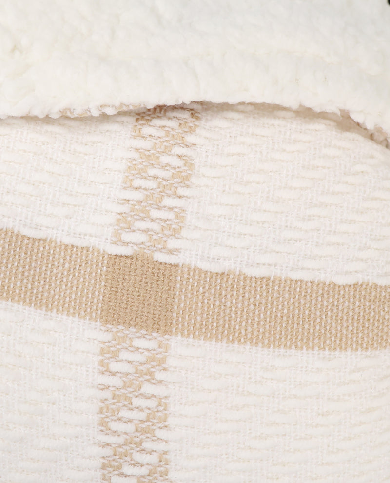 King Sherpa Taupe Blanket