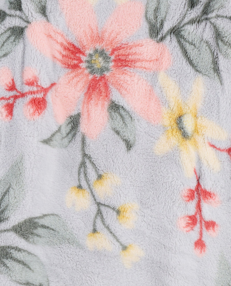 60x70 Angela Floral Throw