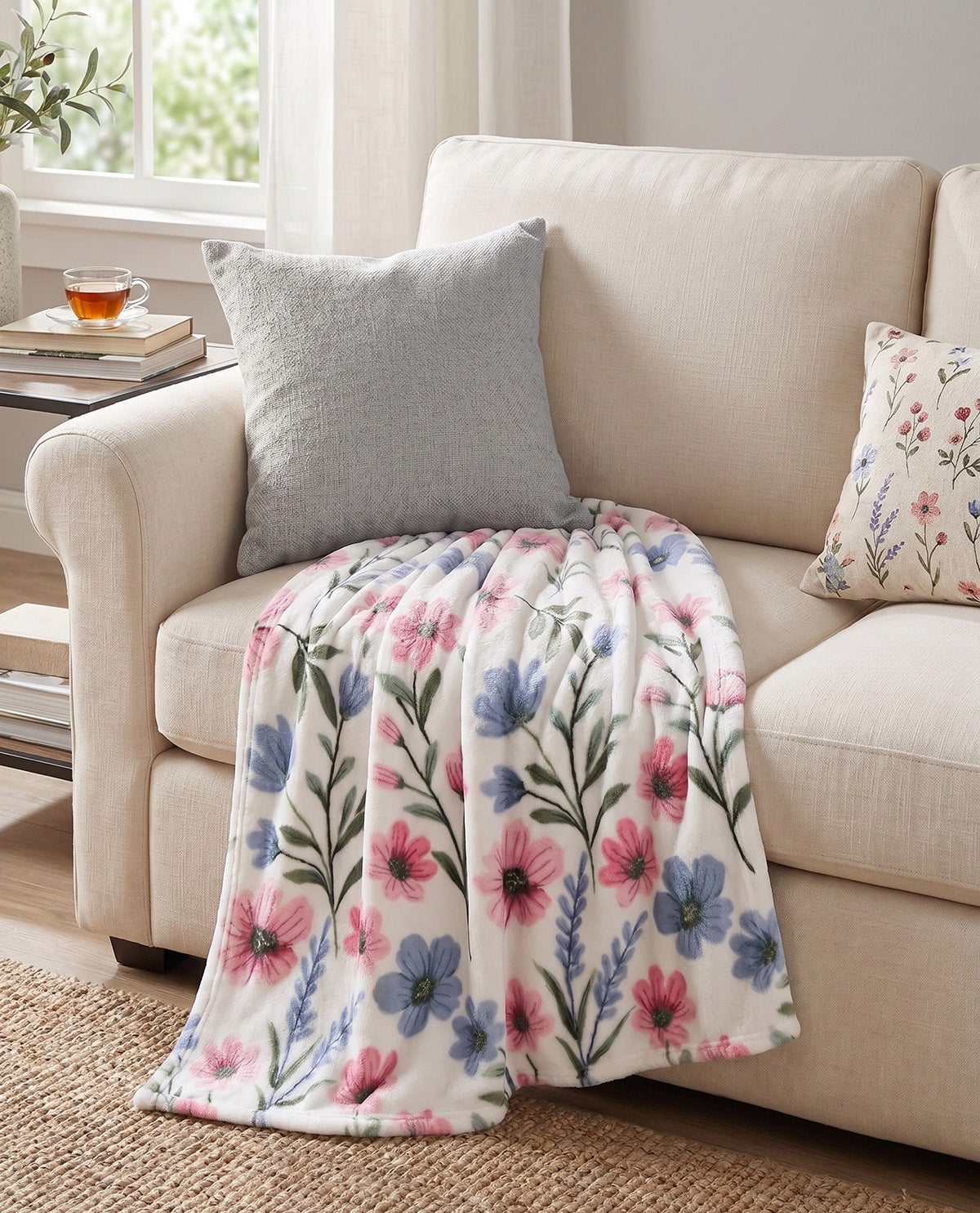 Soft Petals 60x70 Hallie Floral