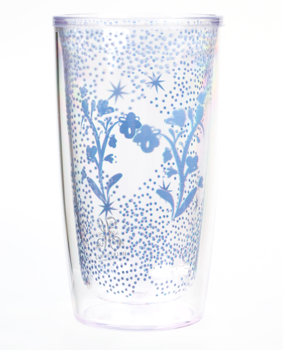 16oz Tervis Heirloom - Faded Blue Floral Tumbler