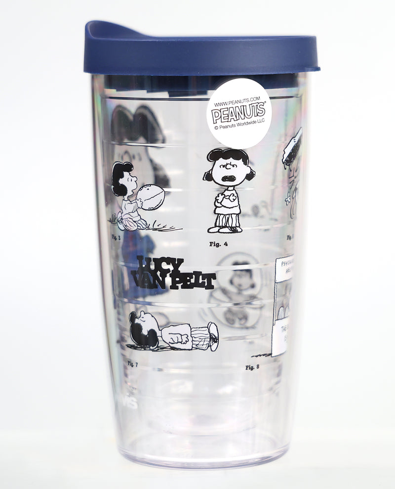 16oz Tervis Tumbler - Peanuts Lucy The Psychiatrist