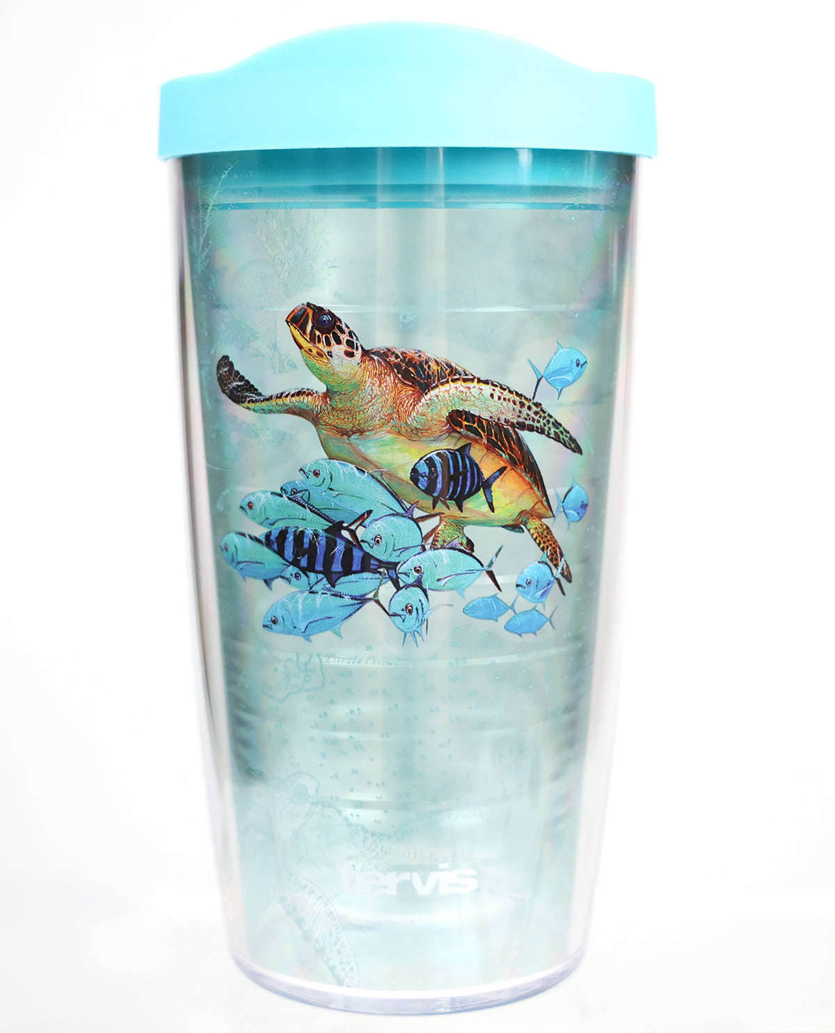 16oz Tervis Tumbler - Swordfish and Turtle