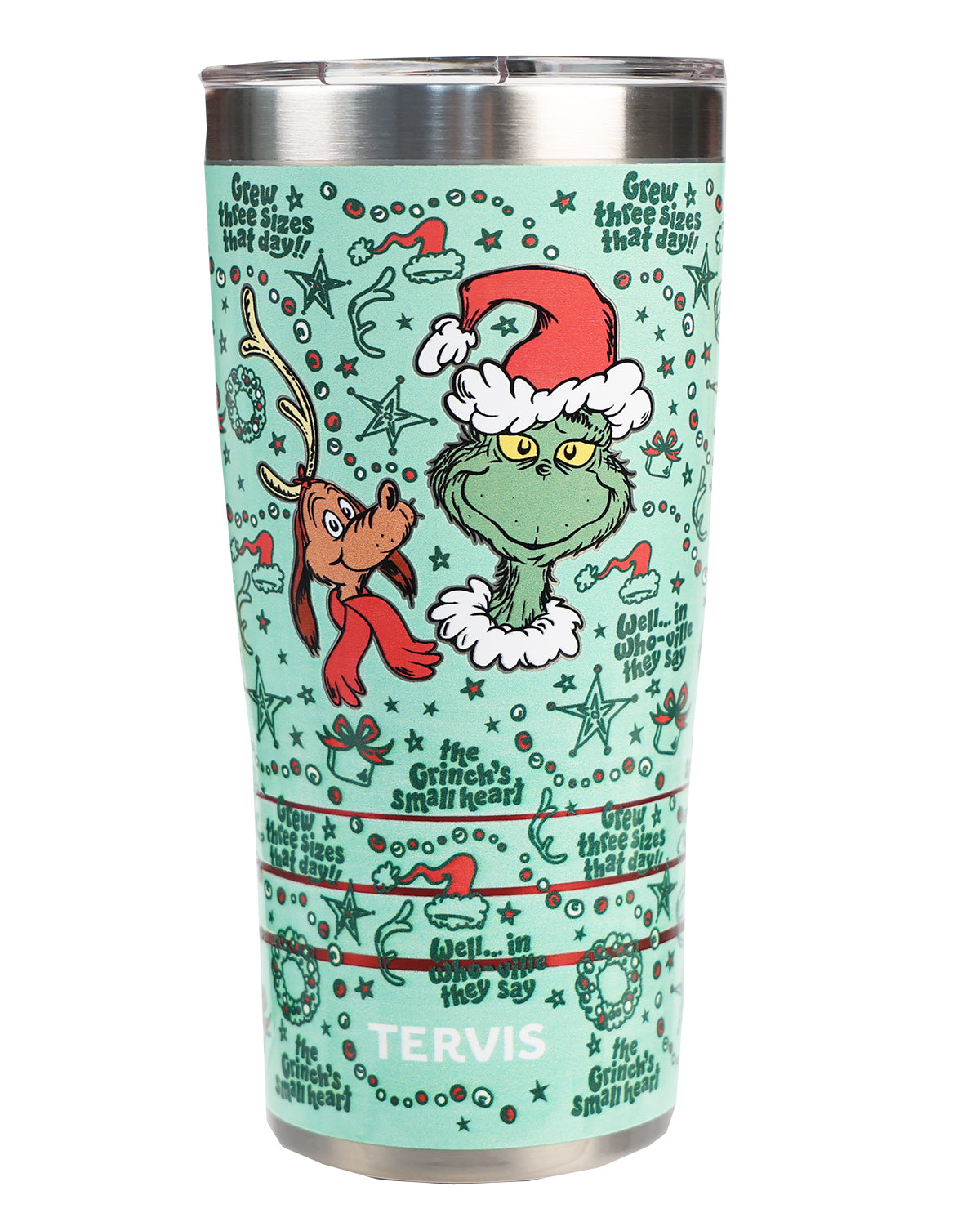 Tervis 20oz Grinch's Heart Grew Tumbler