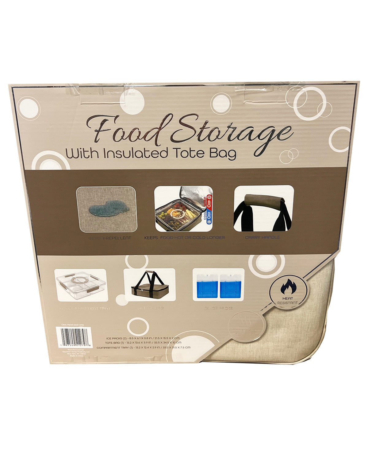 Oatmeal Tote Bag