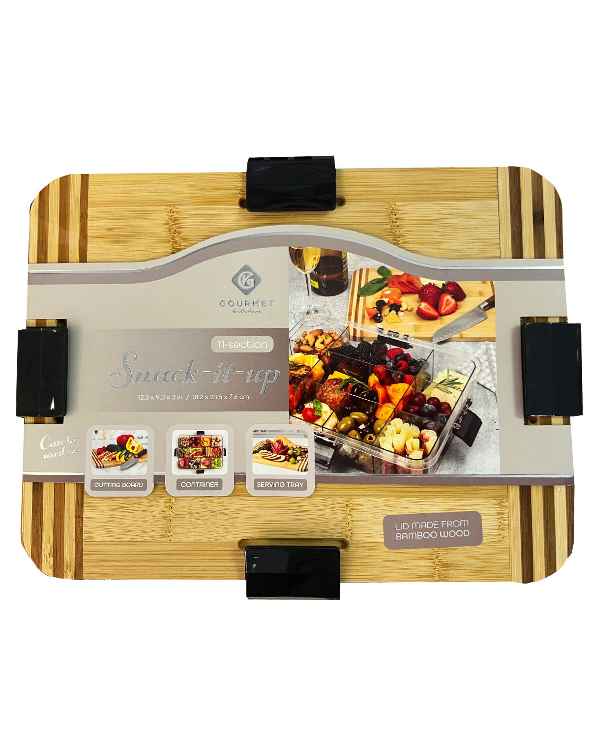 11 Section Serving Tray With Lid