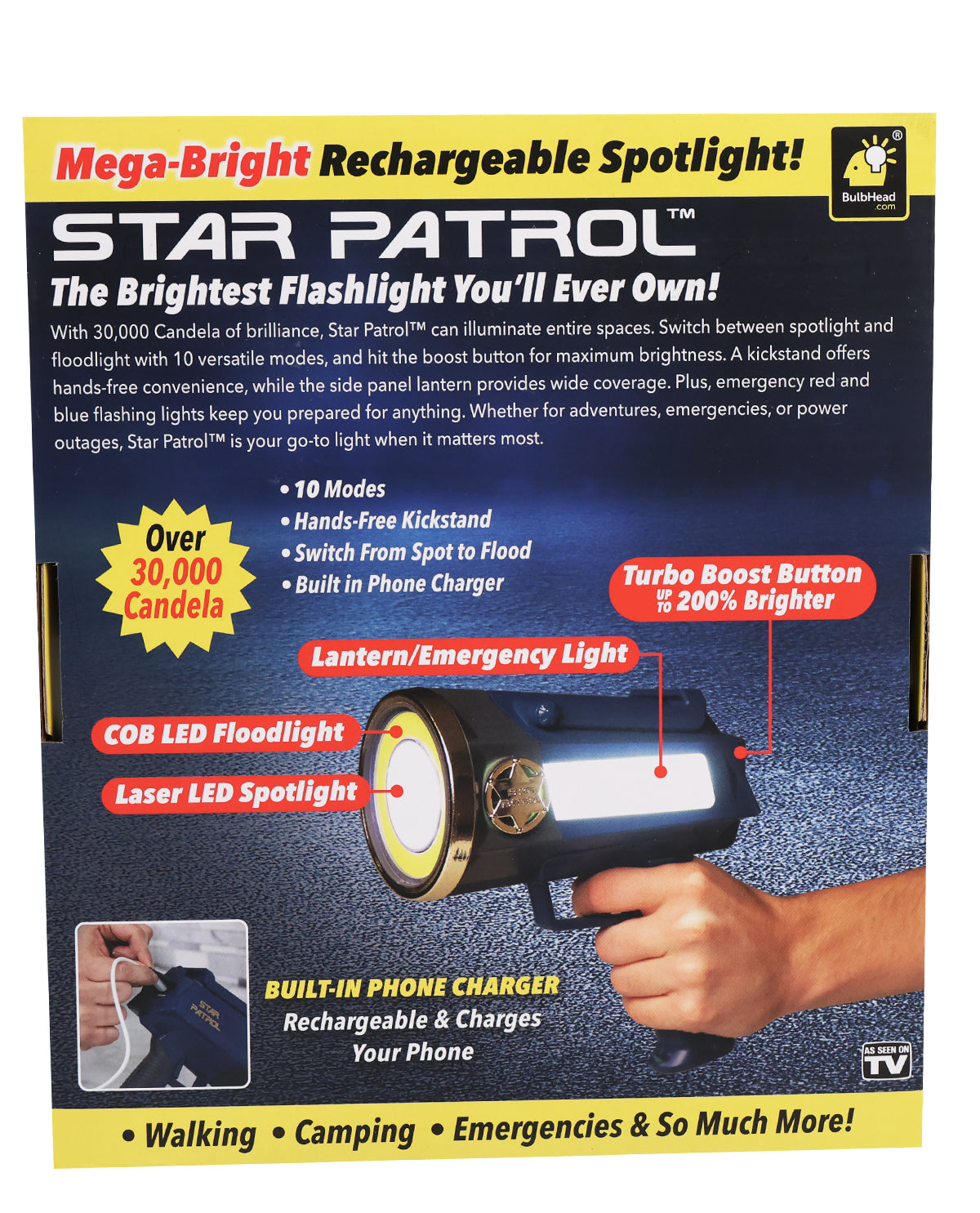 Star Patrol Mega-Bright Spotlight