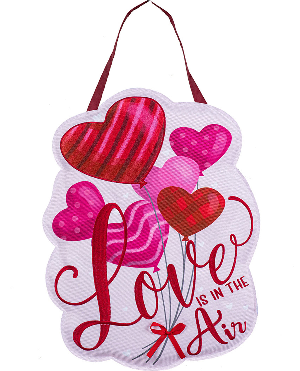 Love Is In The Air Balloons Door Hanger