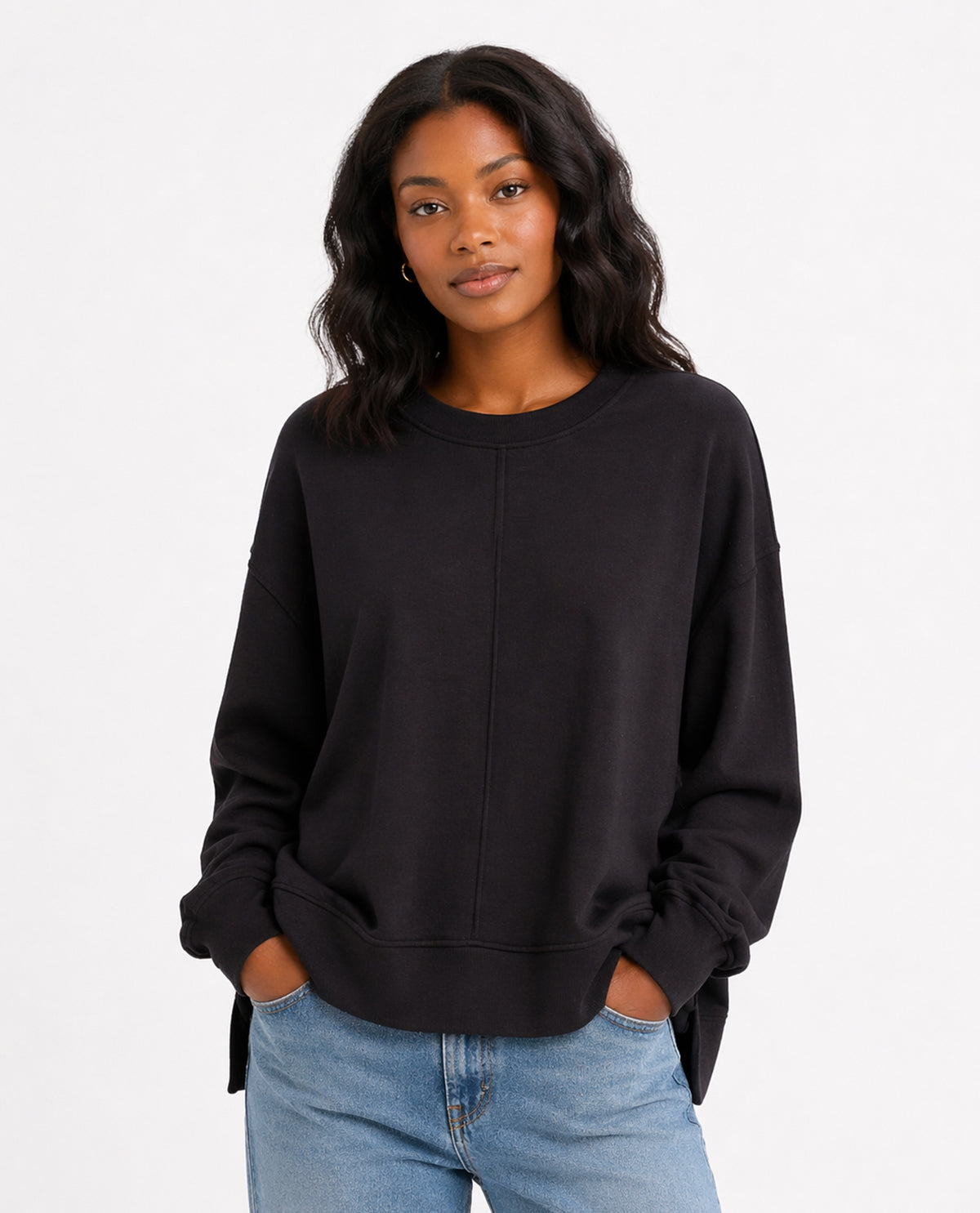 Match Fit Drop Shoulder Pullover